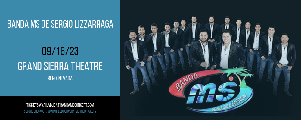 Banda MS de Sergio Lizzarraga at Banda MS Concert Tickets tickets Banda MS de Sergio Lizzarraga at Banda MS Concert Tickets